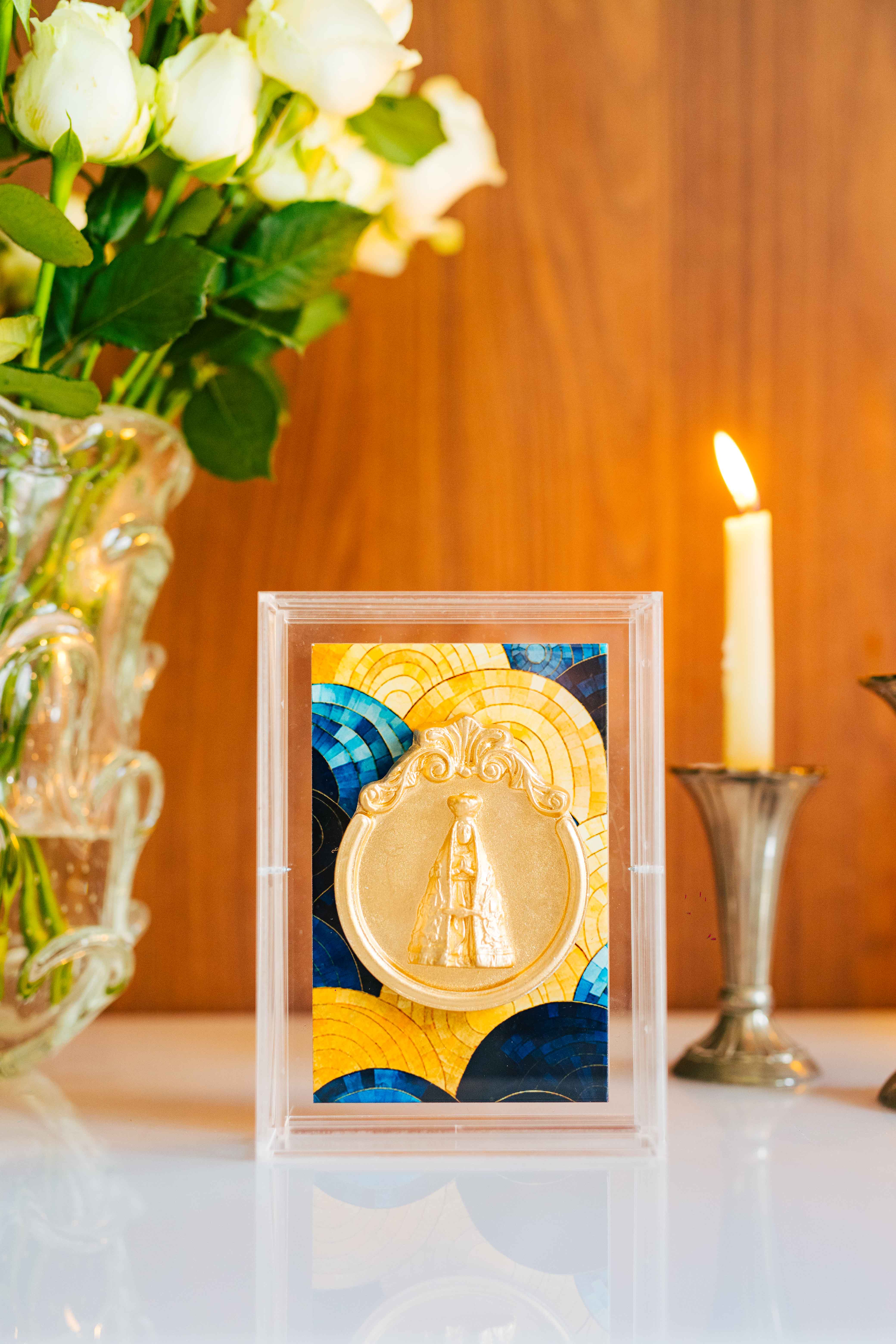 Medalha Vitral Nossa Senhora Aparecida